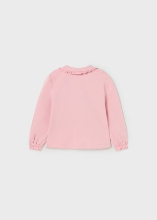 MAYORAL pikkade varrukatega polo särk 4J, roosa, 104-11 