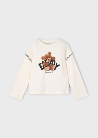 MAYORAL pikkade varrukatega särk, macchiato, 4.012-10, 10 cm 