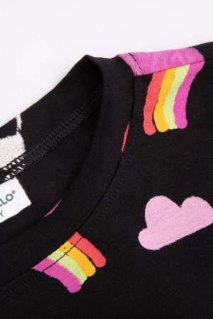 COCCODRILLO pikkade varrukatega särk REBEL GIRL KIDS, värv, WC5143105RGK-022-122, 122 cm 