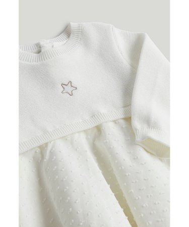 MOTHERCARE pikkade varrukatega kleit ja aluspesu, AV50101 74 cm 