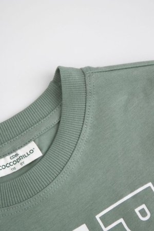 COCCODRILLO lühikeste varrukatega t-särk, rohelised, WC6143216LBD-011-098, 98 