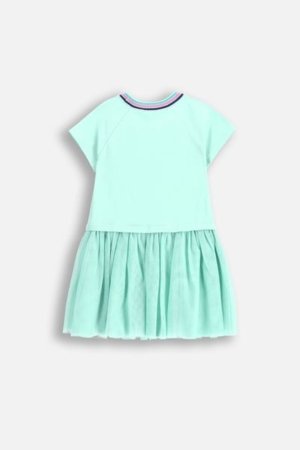 COCCODRILLO lühikeste varrukatega kleit COSMIC GIRL KIDS, roheline, WC5129201CGK-031-122, 122 cm 
