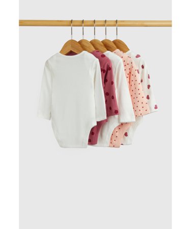 MOTHERCARE pikkade varrukatega beež bodi 5 tk., IF756 