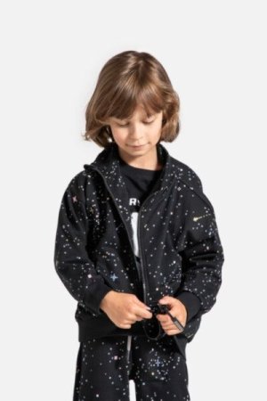 COCCODRILLO sweatshirt WORLD OF PIXEL BOY KIDS, must, ZC4132202WBK-021-122, 122 cm 