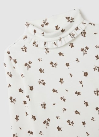 OVS Pikkade varrukatega ja kõrge kraega T-särk, 134 cm, 002487297 