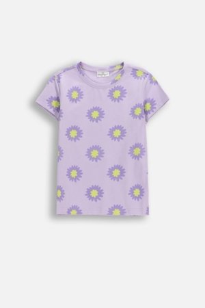 COCCODRILLO lühikeste varrukatega t-särk, lillad, WC6143219VGA-016-122, 122 cm 