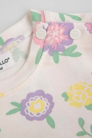 COCCODRILLO kleit HAPPY PUPPY GIRL NEWBORN, kreemjas, ZC5129601HGN-002-086, 86 cm 