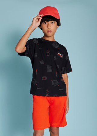 MAYORAL lühikesed püksid, tangerine, 600-55, 157 cm 