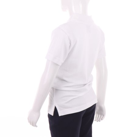 MAMAJUM lühikeste varrukatega polo särk 10-000005, valge, 158/164 cm 10-000005