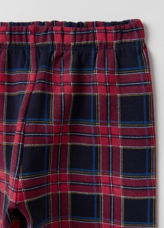 OVS 1 EN GIRL 3-10Y LEGGINGS 9-10 BLUE/RED CHECK 001911892 