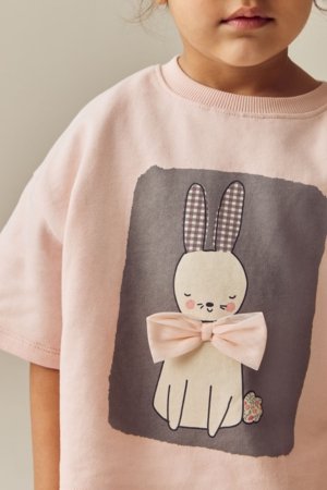 NEXT lühikeste varrukatega t-särk ja lühikesed püksid, E55507 92-98