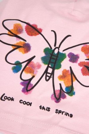 COCCODRILLO müts ACCESSORIES SPRING GIRL, roosa, WC5364302ASG-007-054, 54 cm 