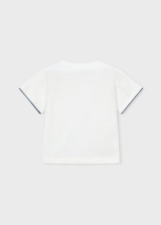 MAYORAL lühikeste varrukatega t-särk, natural, 3.013-11, 134  cm 