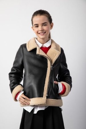 COCCODRILLO mantlid OUTERWEAR GIRL JUNIOR, must, ZC5153101OGJ-021-146, 146 cm 