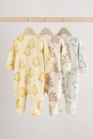 NEXT lühikeste varrukatega särk, 3 tk., E19704, 62-68 