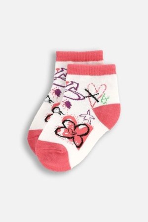 COCCODRILLO sokid SOCKS GIRL, värv, WC5382221SOG-022-033, 33 cm 