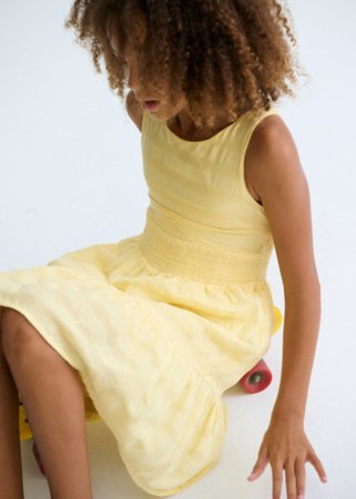 MAYORAL varrukateta kleit, vanilla, 6.913-93, 170 cm 