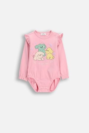 COCCODRILLO liivakurvits HAPPY PUPPY GIRL NEWBORN, roosa, ZC5112102HGN-033-074, 74 cm 