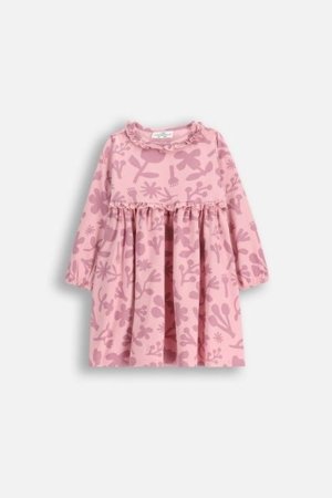 COCCODRILLO kleit TEDDY BEAR GIRL NEWBORN, roosa, ZC5129101TGN-033-086, 86 cm 