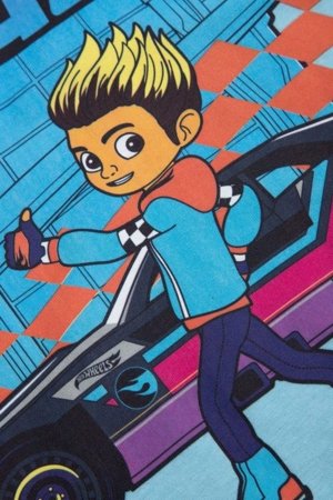 COCCODRILLO lühikeste varrukatega t-särk, sinised, WC6143204LBD-014-098, 98 