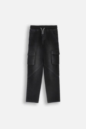 COCCODRILLO joggers JEANS COLLECTION BOY, mustad, ZC4123501JCB-021-164, 164 cm 