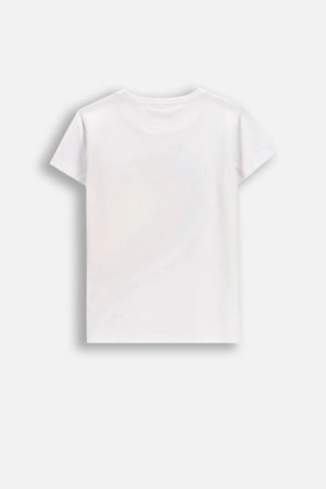 COCCODRILLO lühikeste varrukatega t-särk, valged, WC6143202RGK-001-122, 122 cm 