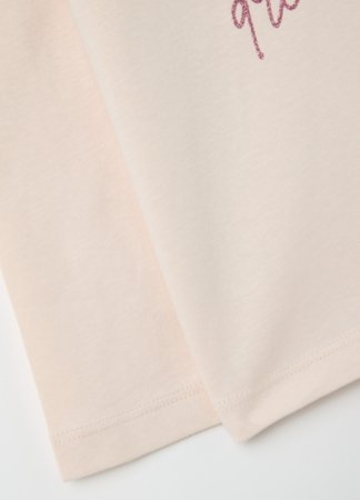 OVS pikkade varrukatega t-särk, roosa, 140 cm, 002135902 
