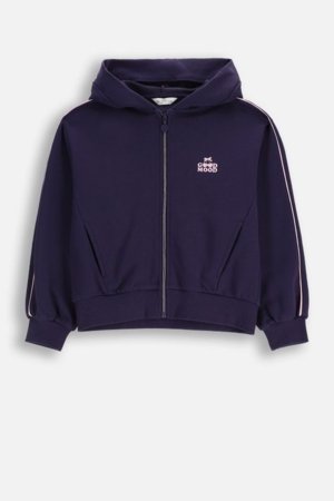 COCCODRILLO kapuutsiga tõmblukuga pusa, tumesinine, cm 