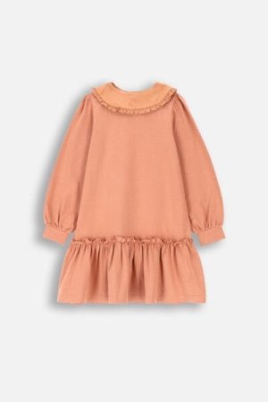 COCCODRILLO dress RODEO GIRL KIDS, powder pink, ZC4129102RGK-033-122, 122 cm 