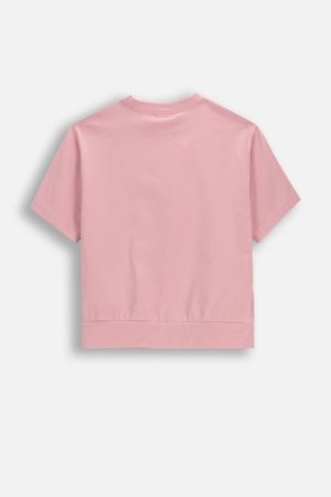 COCCODRILLO lühikeste varrukatega t-särk, roosad, cm 