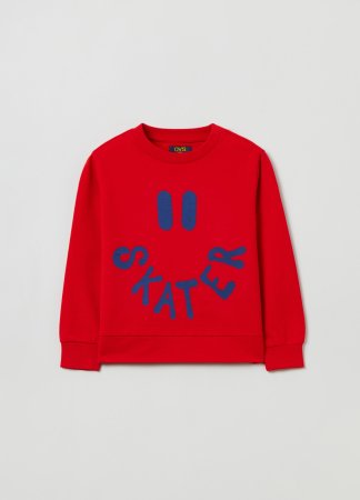 OVS BOY3-10Y SWEATSHIRT 2M 9-10 RED 001820981 001820981