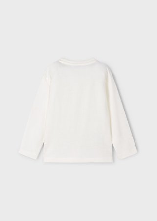 MAYORAL pikkade varrukatega t-särk, cream, 4.081-74 