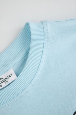 COCCODRILLO lühikeste varrukatega t-särk, sinised, WC6143201VBA-014-134, 134 suurus 