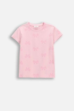 COCCODRILLO lühikeste varrukatega t-särk, roosad, cm 