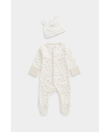 MOTHERCARE pükskostüüm + beebimüts, EB652 623750