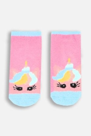 COCCODRILLO socks SOCKS GIRL, roosad, ZC4382703SOG-007-019, 19/22 cm 