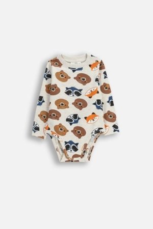 COCCODRILLO liivakajakas FOREST FRIENDS BOY NEWBORN, hall, cm 