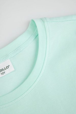 COCCODRILLO lühikeste varrukatega t-särk, mint, cm 