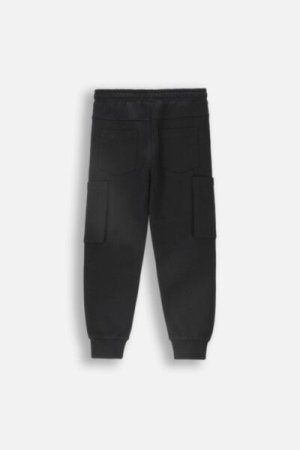 COCCODRILLO joggers GRUNGE SWAMP BOY KIDS, mustad, ZC4120102GBK-021-122, 122 cm 