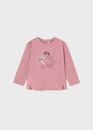 MAYORAL pikkade varrukatega särk, rose, 1051-71, 92 cm 