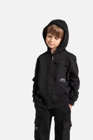 COCCODRILLO sweatshirt WORLD OF PIXEL BOY KIDS, must, ZC4132601WBK-021-122, 122 cm 