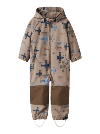 NAME IT kombinesoon ALFA SOFTSHELL, pruun, 13228605, suurus 