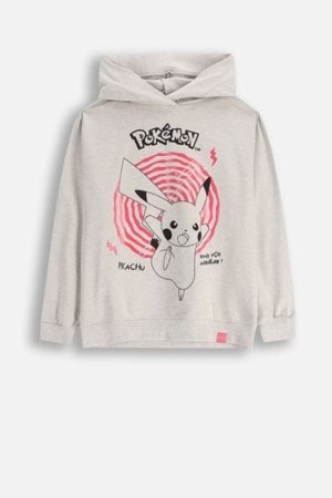 COCCODRILLO kapuutsiga kampsun LICENCE GIRL, hall, WC5132301LGD-019-164, 164 cm 