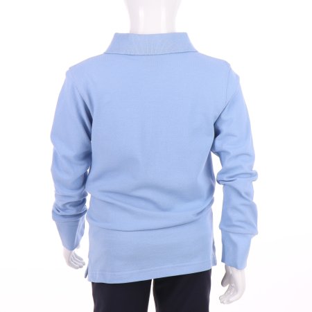 MAMAJUM långärmad polotröja 10-000006, helesinine, 128/134 cm 10-000006