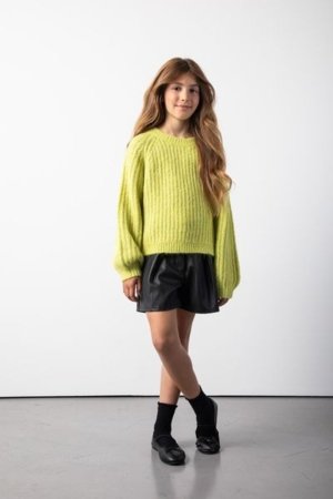 COCCODRILLO kampsun CRAFT PUNK GIRL JUNIOR, roheline, ZC5172101CGJ-030-134, 134 cm 