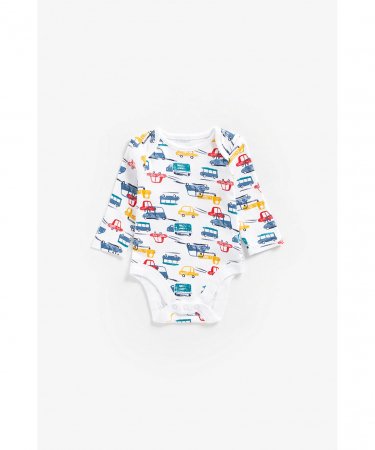 MOTHERCARE pikkade varrukatega bodi, 3 tk., ZC329 555676