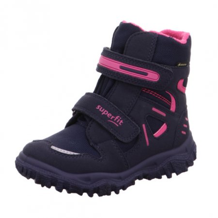 SUPERFIT talvesaapad HUSKY, tumesinised/roosad, 34 suurus, 1-809080-8020 1-809080-8020 34
