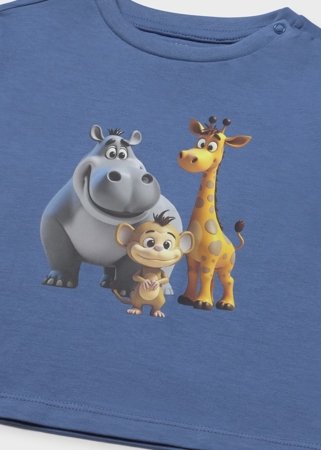 MAYORAL lühikeste varrukatega t-särk, cobalt, 1.008-82, 104  cm 