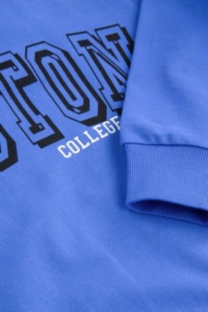 COCCODRILLO sweatshirt EVERYDAY BOY A, cobalt, ZC4132304VBA-032-152, 152 cm 