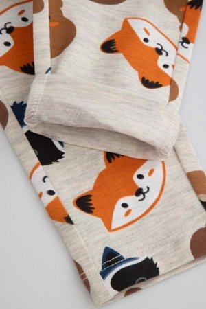 COCCODRILLO säärised FOREST FRIENDS BOY NEWBORN, hall, ZC5122102FBN-019-086, 86 cm 